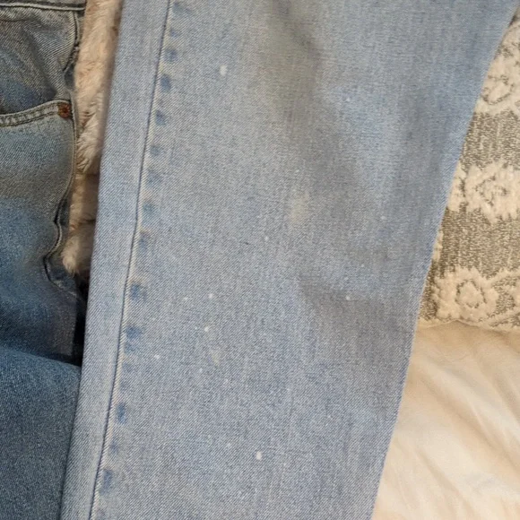 Levi's Blue Straight Jeans Classic Style - Picture 3 of 10